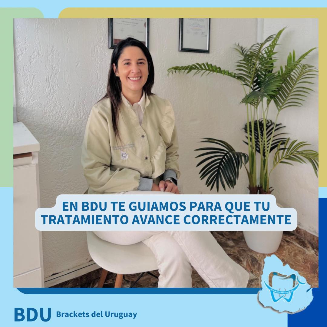 Profesional de Brackets del Uruguay en el consultorio
